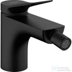  Hansgrohe VIVENIS bidé csaptelep, automata leeresztővel, matt fekete 75200670