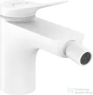 Hansgrohe VIVENIS bidé csaptelep, automata leeresztővel, matt fehér 75200700