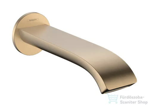 Hansgrohe VIVENIS kádkifolyó 202 mm, szálcsiszolt bronz 75410140