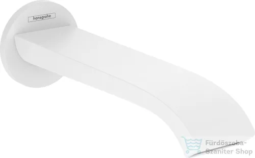 Hansgrohe VIVENIS kádkifolyó 202 mm,matt fehér 75410700