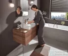 Hansgrohe VIVENIS falsík alatti kád /zuhany csaptelep, szálcsiszolt bronz 75415140