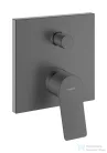 Hansgrohe VIVENIS falsík alatti kád /zuhany csaptelep, szálcsiszolt fekete króm 75415340