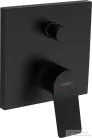 Hansgrohe VIVENIS falsík alatti kád /zuhany csaptelep, matt fekete 75415670