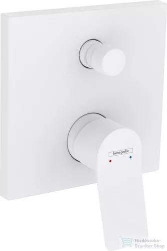 Hansgrohe VIVENIS falsík alatti kád /zuhany csaptelep , matt fehér 75415700