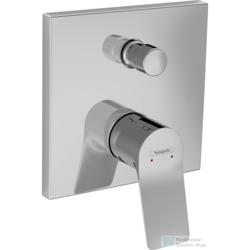 Hansgrohe VIVENIS falsík alatti kád/zuhany csaptelep biztonsági kombinációval, króm 75416000