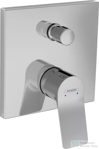 Hansgrohe VIVENIS falsík alatti kád/zuhany csaptelep biztonsági kombinációval, króm 75416000