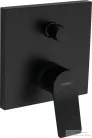 Hansgrohe VIVENIS falsík alatti kád / zuhany csaptelep, matt fekete 75416670