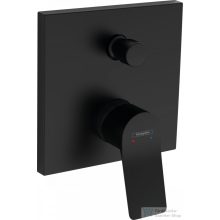   Hansgrohe VIVENIS falsík alatti kád / zuhany csaptelep, matt fekete 75416670