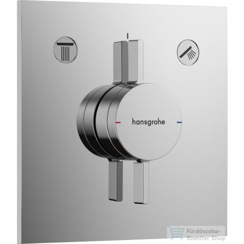 Hansgrohe DuoTurn E 2 funkciós falsík alatti kád /zuhany csaptelep belső egység nélkül,króm 75417000