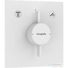   Hansgrohe DuoTurn E 2 funkciós falsík alatti kád /zuhany csaptelep belső egység nélkül,matt fehér 75417700