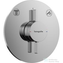   Hansgrohe DuoTurn S 2 funkciós falsík alatti kád /zuhany csaptelep belső egység nélkül,króm 75418000