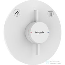   Hansgrohe DuoTurn S 2 funkciós falsík alatti kád /zuhany csaptelep belső egység nélkül,matt fehér 75418700