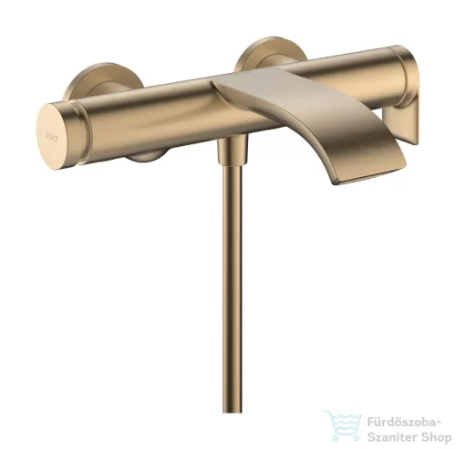 Hansgrohe VIVENIS kádtöltő csaptelep, zuhanyszett nélkül, szálcsiszolt bronz 75420140