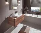 Hansgrohe VIVENIS kádtöltő csaptelep, zuhanyszett nélkül, matt fekete 75420670