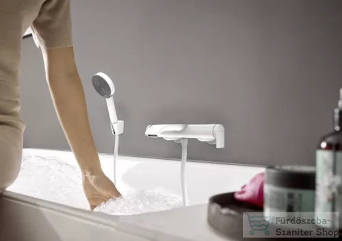 Hansgrohe VIVENIS kádtöltő csaptelep, zuhanyszett nélkül, matt fehér 75420700
