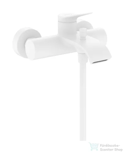 Hansgrohe VIVENIS  kádtöltő csaptelep zuhanyszett nélkül, matt fehér 75423700