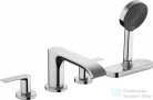Hansgrohe VIVENIS 4 üléses kád csaptelep, sBox-szal, króm 75444000