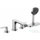 Hansgrohe VIVENIS 4 üléses kád csaptelep, sBox-szal, króm 75444000