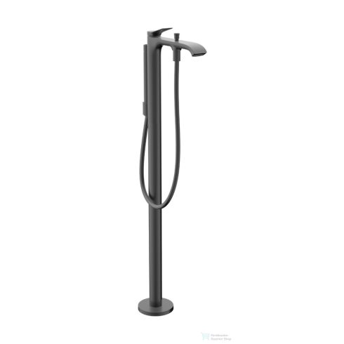 Hansgrohe VIVENIS szabadon álló kád csaptelep, szálcsiszolt fekete króm 75445340