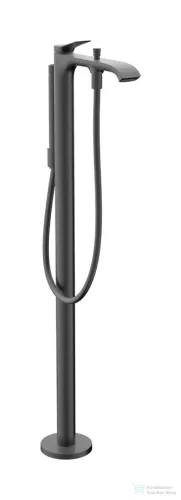 Hansgrohe VIVENIS szabadon álló kád csaptelep, szálcsiszolt fekete króm 75445340