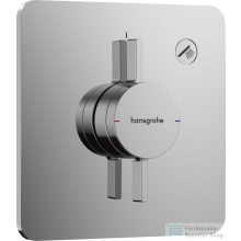   Hansgrohe DuoTurn Q 1 funkciós falsík alatti kád /zuhany csaptelep belső egység nélkül,króm 75614000