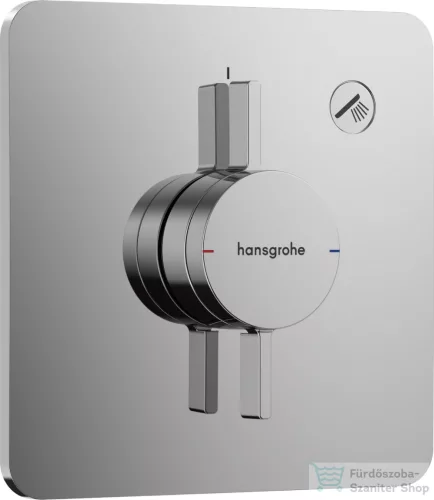 Hansgrohe DuoTurn Q 1 funkciós falsík alatti kád /zuhany csaptelep belső egység nélkül,króm 75614000