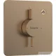 Hansgrohe DuoTurn Q 1 funkciós falsík alatti kád /zuhany csaptelep belső egység nélkül,szálcsiszolt bronz 75614140