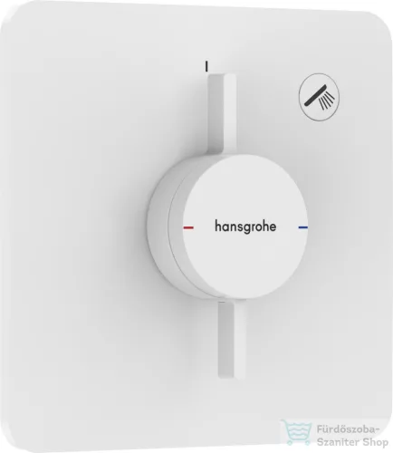 Hansgrohe DuoTurn Q 1 funkciós falsík alatti kád /zuhany csaptelep belső egység nélkül,matt fehér 75614700