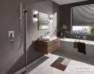 Hansgrohe VIVENIS falsík alatti kád / zuhany csaptelep, króm 75615000