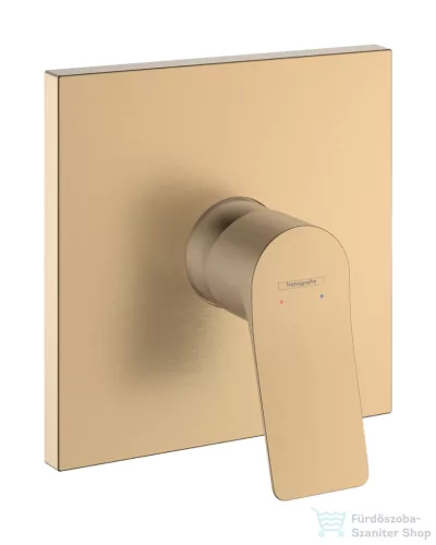 Hansgrohe VIVENIS falsík alatti kád / zuhany csaptelep, szálcsiszolt bronz 75615140