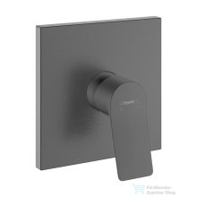   Hansgrohe VIVENIS falsík alatti kád / zuhany csaptelep, szálcsiszolt fekete króm 75615340