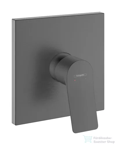 Hansgrohe VIVENIS falsík alatti kád / zuhany csaptelep, szálcsiszolt fekete króm 75615340