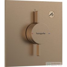   Hansgrohe DuoTurn E 1 funkciós falsík alatti kád /zuhany csaptelep belső egység nélkül,szálcsiszolt bronz 75617140