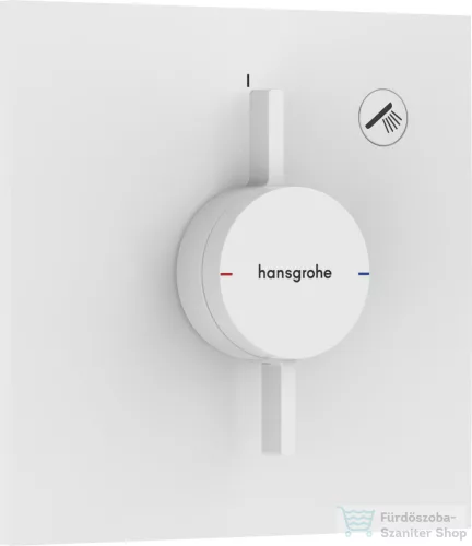 Hansgrohe DuoTurn E 1 funkciós falsík alatti kád /zuhany csaptelep belső egység nélkül,matt fehér 75617700