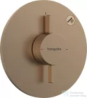 Hansgrohe DuoTurn S 1 funkciós falsík alatti kád /zuhany csaptelep belső egység nélkül,szálcsiszolt bronz 75618140