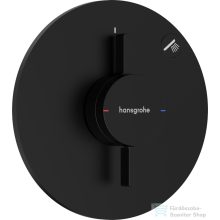   Hansgrohe DuoTurn S 1 funkciós falsík alatti kád /zuhany csaptelep belső egység nélkül,matt fekete 75618670