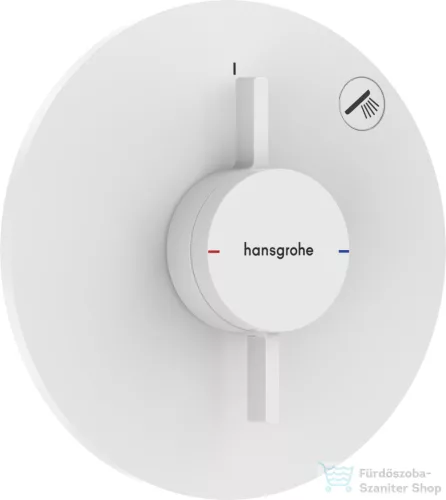 Hansgrohe DuoTurn S 1 funkciós falsík alatti kád /zuhany csaptelep belső egység nélkül,matt fehér 75618700