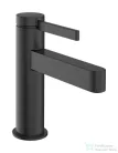 Hansgrohe FINORIS 100 hidegindításos mosdó csaptelep click-clack leeresztővel, szálcsiszolt fekete króm 76012340
