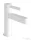 Hansgrohe FINORIS 100 hidegindításos mosdó csaptelep click-clack leeresztővel, matt fehér 76012700