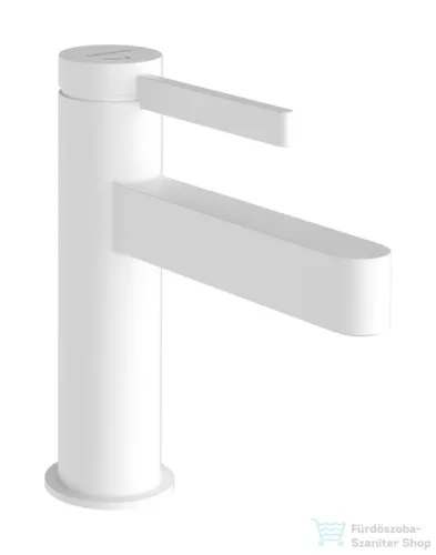 Hansgrohe FINORIS 100 hidegindításos mosdó csaptelep click-clack leeresztővel, matt fehér 76012700