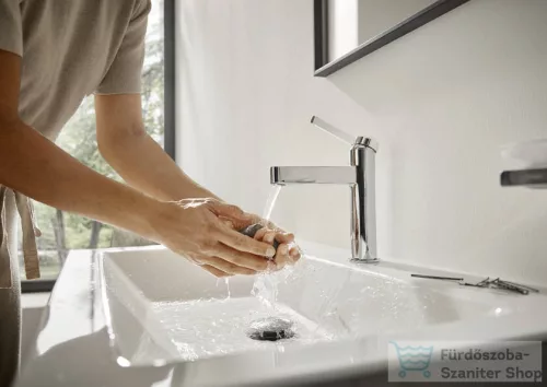 Hansgrohe FINORIS 110 hidegindításos mosdó csaptelep click-clack leeresztővel, króm 76024000