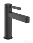 Hansgrohe FINORIS 110 hidegindításos mosdó csaptelep click-clack leeresztővel, szálcsiszolt fekete króm 76024340