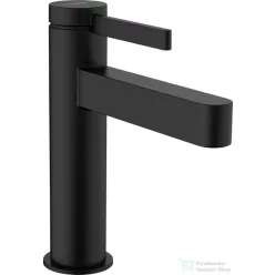   Hansgrohe FINORIS 110 hidegindításos mosdó csaptelep click-clack leeresztővel, matt fekete 76024670