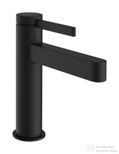 Hansgrohe FINORIS 110 hidegindításos mosdó csaptelep automata leeresztővel, matt fekete 76025670
