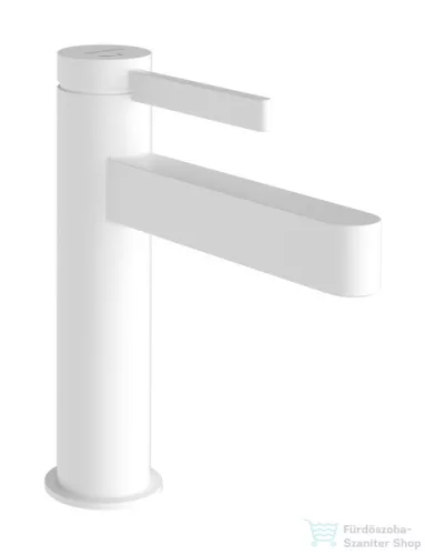 Hansgrohe FINORIS 110 hidegindításos mosdó csaptelep automata leeresztővel, matt fehér 76025700