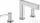 Hansgrohe FINORIS mosdó csaptelep 110, klik-klak leeresztővel, króm 76033000