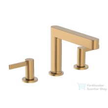   Hansgrohe FINORIS 110 3 üléses mosdó csaptelep click-clack leeresztővel, szálcsiszolt bronz 76033140