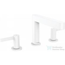   Hansgrohe FINORIS mosdó csaptelep 110, klik-klak leeresztővel, matt fehér 76033700