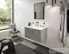 Hansgrohe FINORIS 160 3 üléses mosdó csaptelep click-clack leeresztővel, szálcsiszolt bronz 76034140