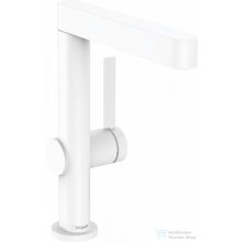   Hansgrohe FINORIS egykaros mosdó csaptelep 230, elforgatható kifolyóval és klik-klak leeresztővel, matt fehér 76060700
